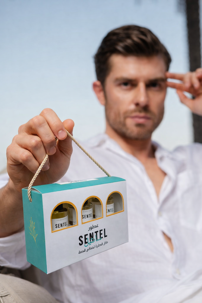 Sentel Sentel Perfume Trio – 3 Customizable Scents Egypt – 50ml Each – Sentel ...