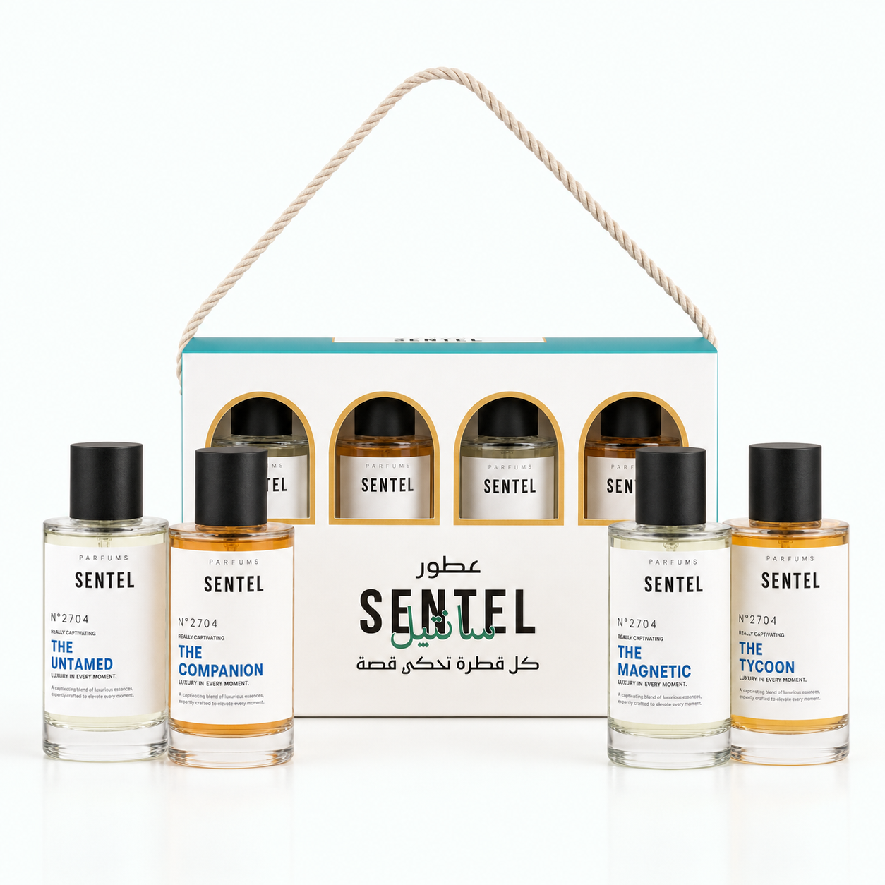 Sentel King Box - Men's Perfume Set - 4 x 50ml