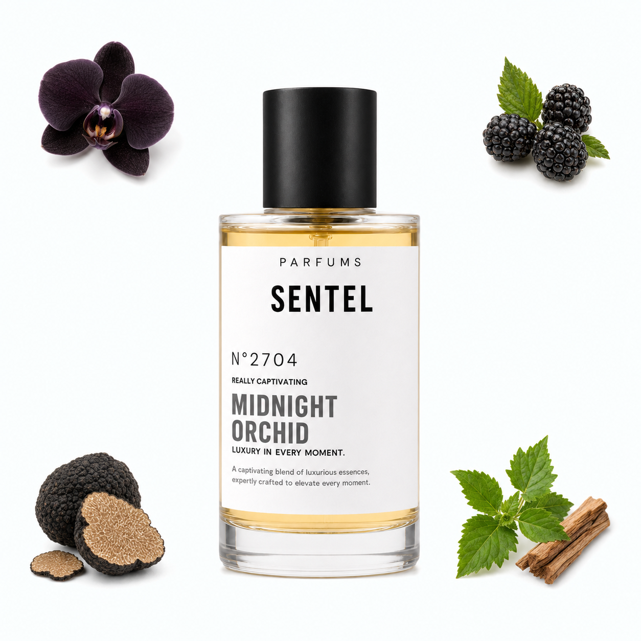 Midnight Orchid Unisex Perfume - Sentel 50ml