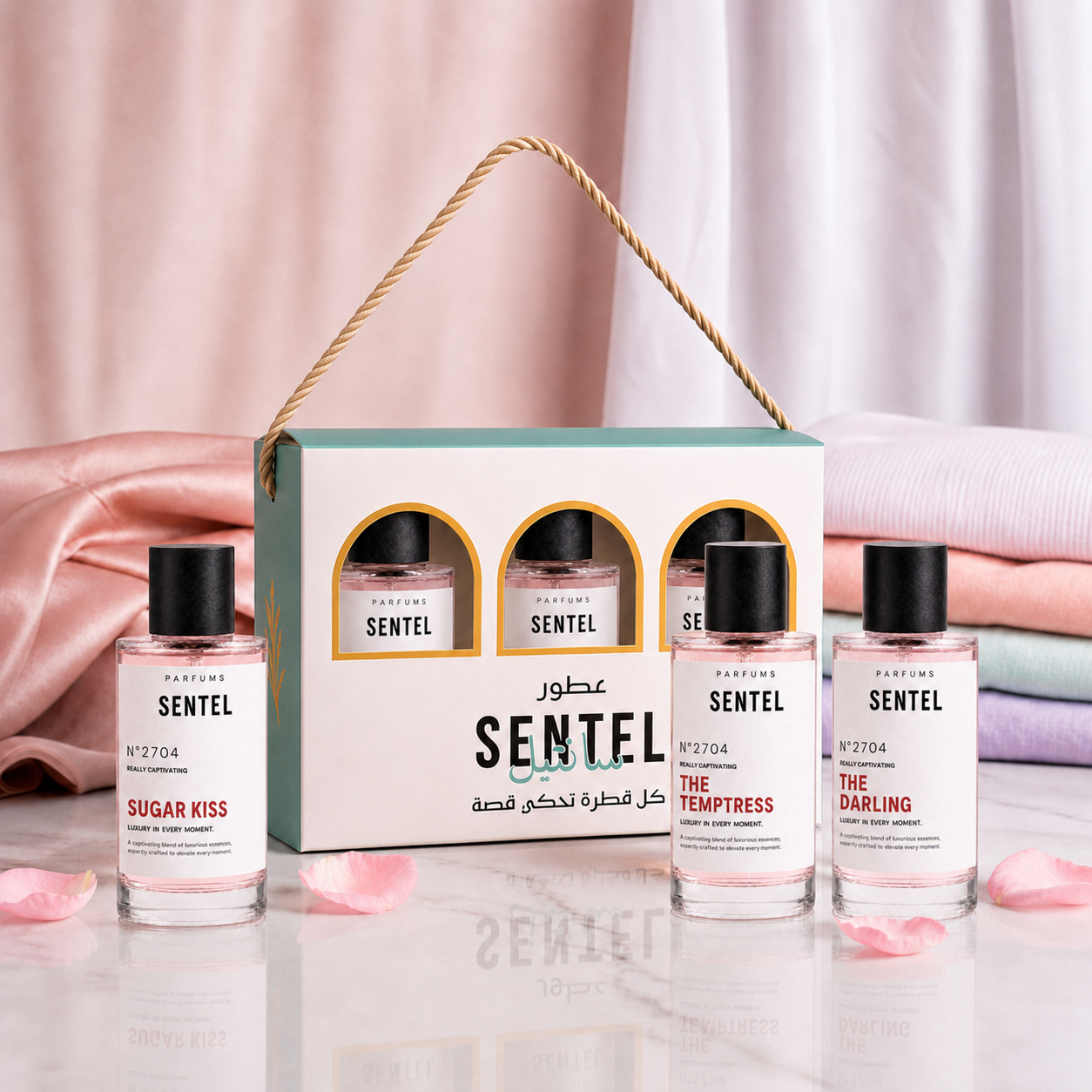 Sentel Sweet Box - Women's Perfume Set - 3 x 50ml